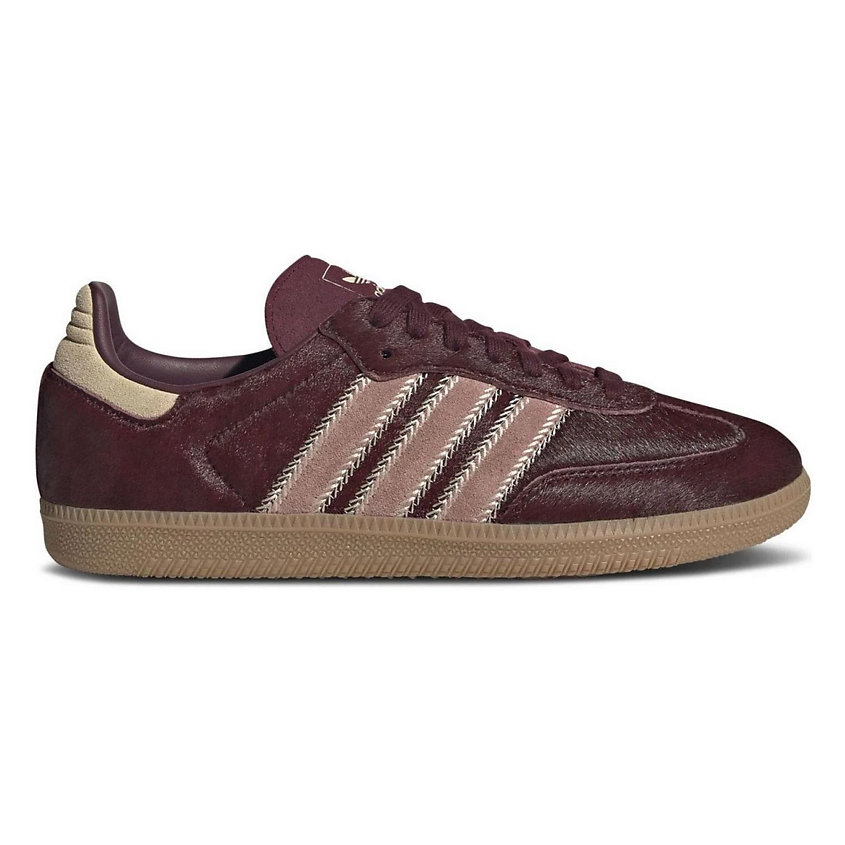 ADIDAS ORIGINAL Кроссовки Samba Og Maroon Sand Strata Pony Women's – фото 2