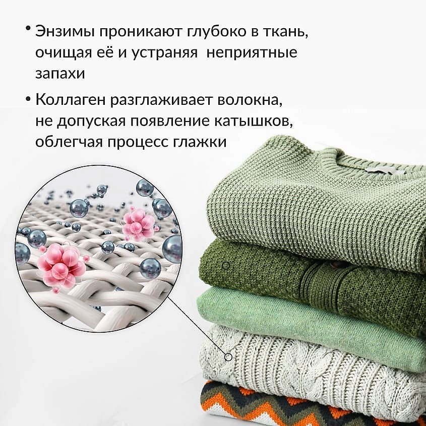JUNDO Премиум Гель для стирки белья универсальный, концентрат, автомат, с лейкой, жидкий порошок – фото 4