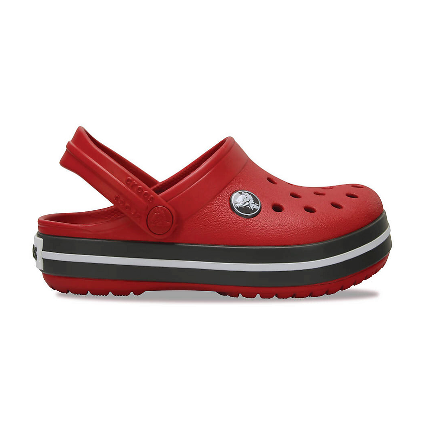 CROCS Детские кроксы Crocband Kids Clog T Pepper Graphite – фото 2