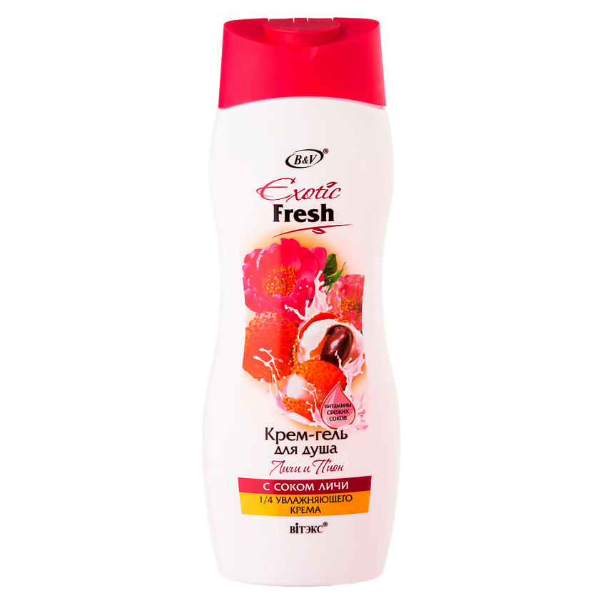 ВИТЭКС Крем-гель для душа Exotic Fresh Личи и пион – фото 3