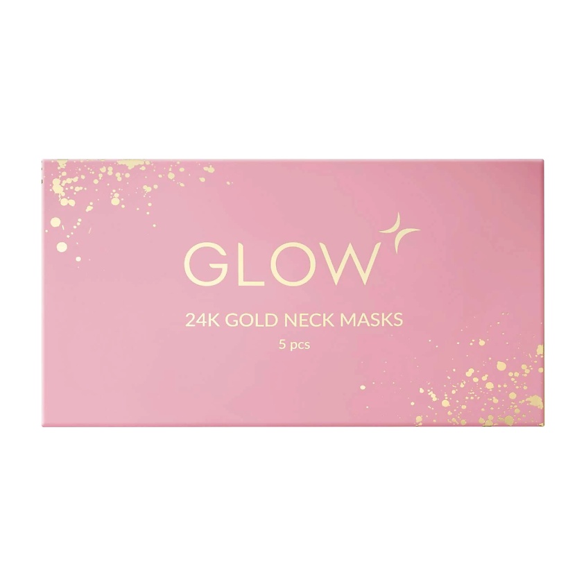 GLOW 24K GOLD CARE Маска (патчи) для шеи – фото 7