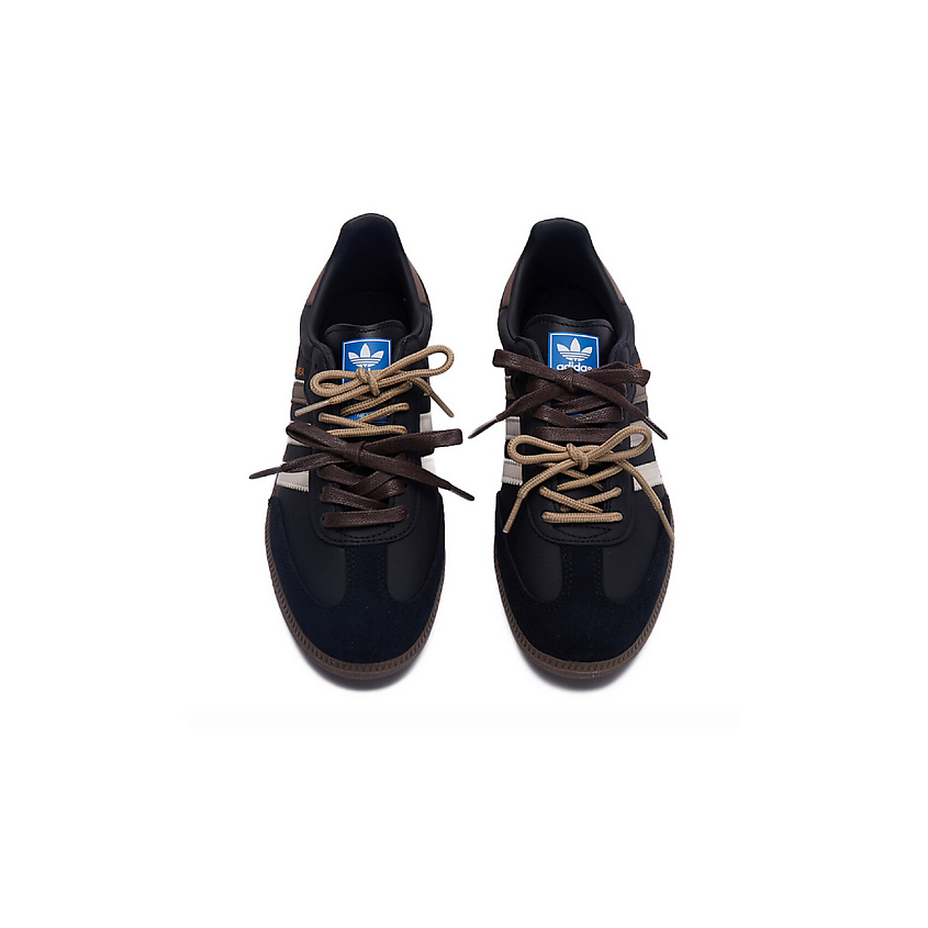 ADIDAS ORIGINAL Кроссовки SAMBA OG Black/Brown, Цвет: Черный/Коричневый, Размер: 43⅓ – фото 4
