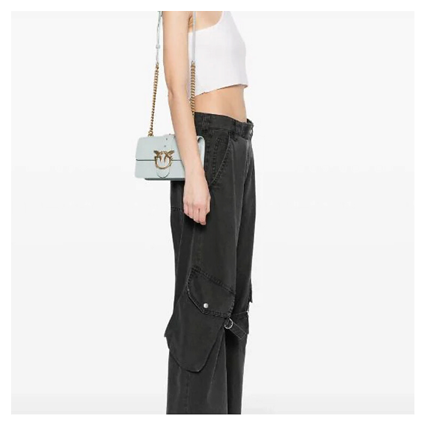 PINKO Сумка LOVE Series Cow Leather Handbag, Shoulder Bag – фото 5