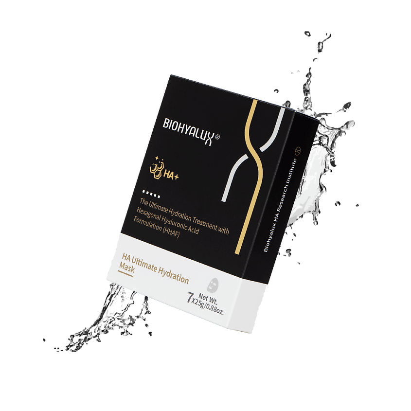 BIOHYALUX Набор масок для лица с эффектом глубокого увлажнения НА Ultimate Hydration Mask – фото 2