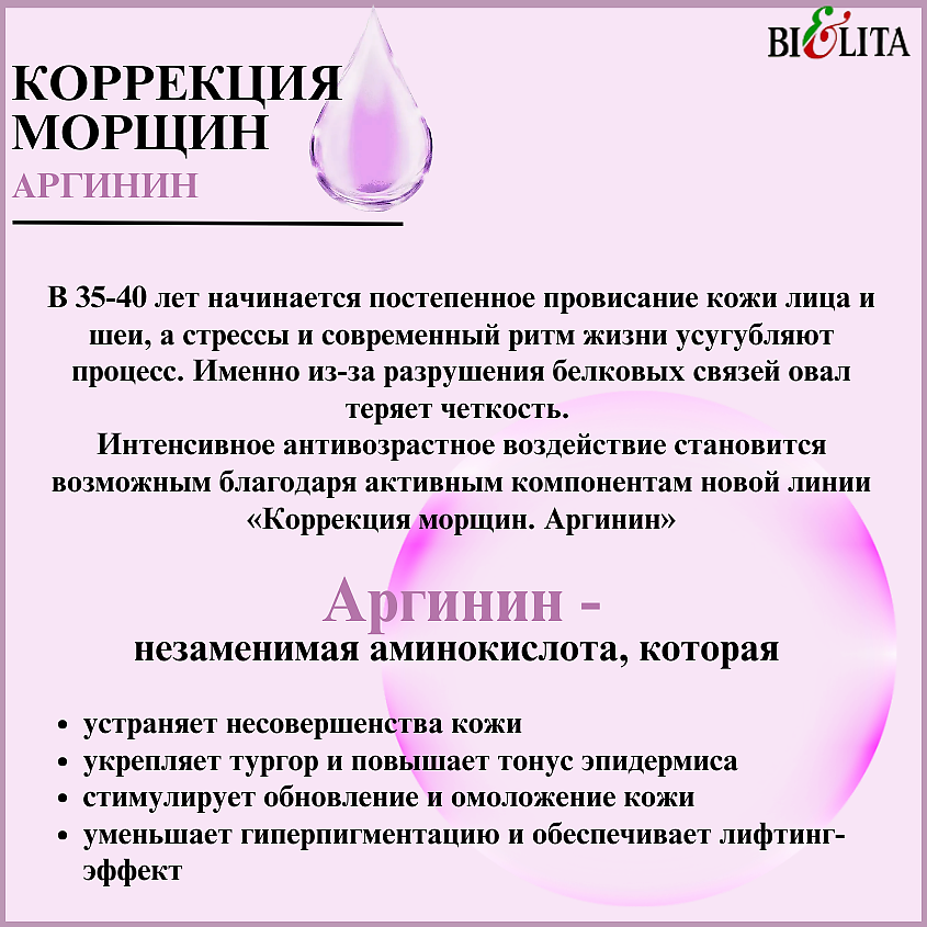БЕЛИТА Гель-крем для умывания лица Аргинин с гиалуроновой кислотой и аргинином – фото 9