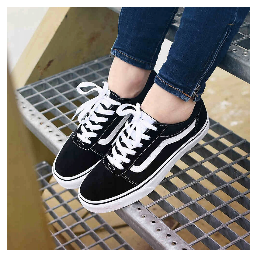 VANS Кроссовки подростковые для повседневной носки YT Ward, цвет: Черный, размер: 31.0 – фото 7