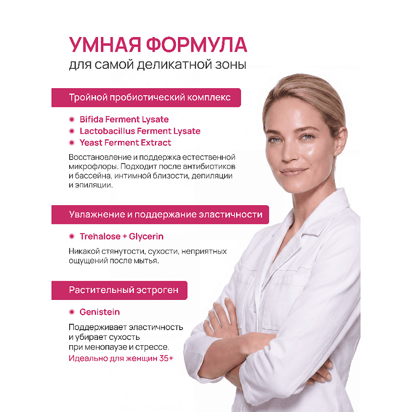 BEAUTY365 Гель-уход для интимной гигиены GeniBio Supreme – фото 3