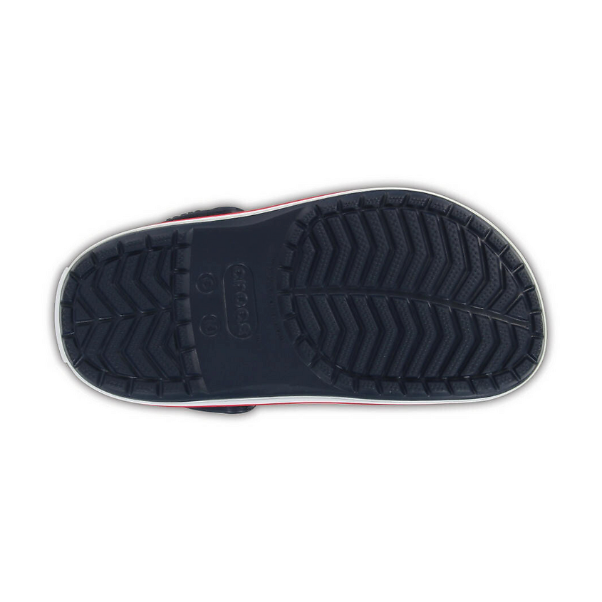 CROCS Сабо детские универсальные Crocs Crocband Kids Clog T Navy/Red – фото 3
