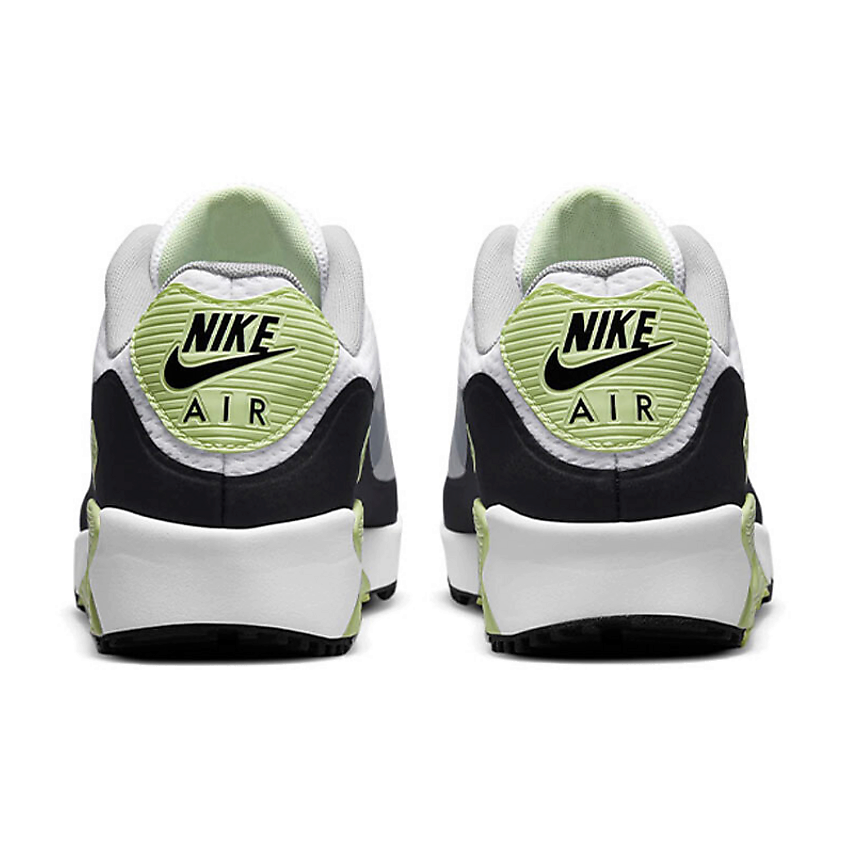 NIKE Кроссовки Air Max 90 Golf White Particle Grey Barely Volt – фото 5