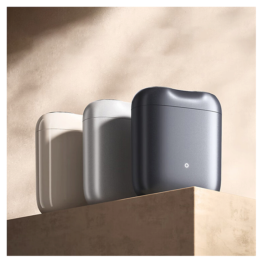 XIAOMI Электробритва Electric Shaver S200 + Чехол + Очищающее средство для лица Images, Серый – фото 5