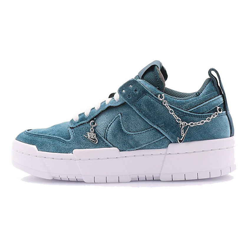 NIKE Кроссовки женские Dunk Low Disrupt Lucky Charms Ash Green – фото 2