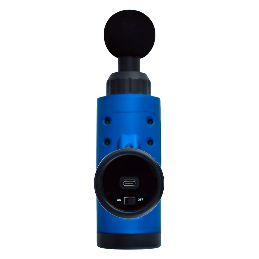 CS MEDICA Массажер перкуссионный для тела VibraPulsar CS-v15 REVOLT Massage Gun blue – фото 6