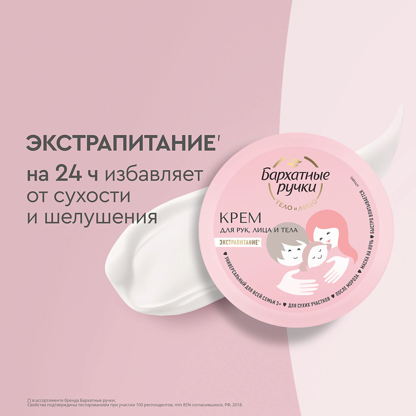Бархатные ручки Крем для рук, лица и тела УНИВЕРСАЛЬНЫЙ для всей семьи – фото 11