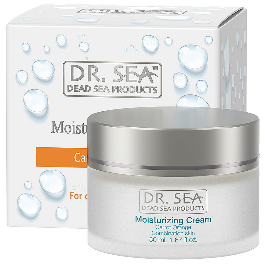 DR. SEA Крем для лица увлажняющий с маслами моркови и экстрактом апельсина Moisturising Cream – фото 1