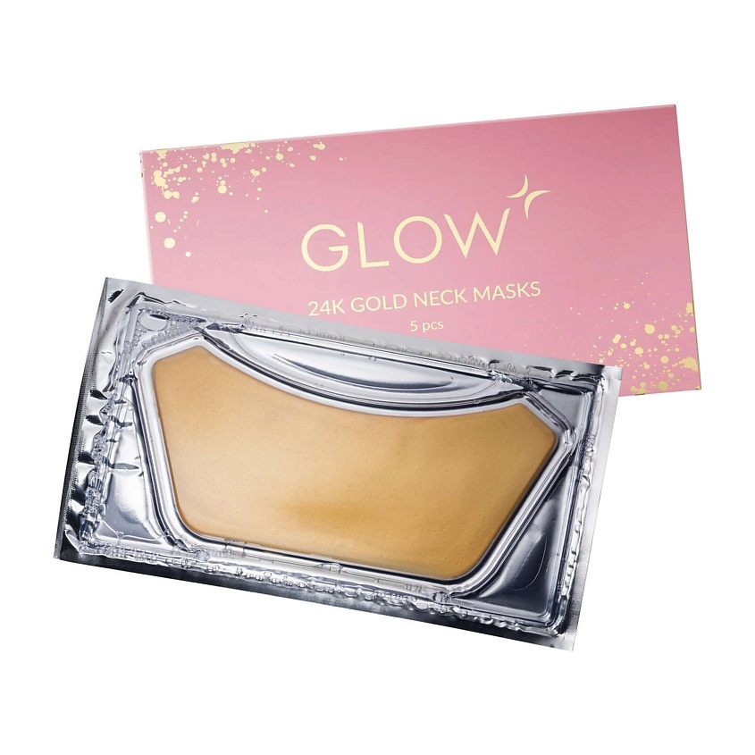 GLOW 24K GOLD CARE Маска (патчи) для шеи – фото 1