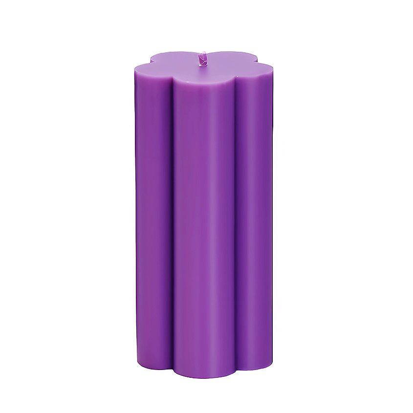 BOOM BLOOM Свеча декоративная интерьерная лавандовый сон Daisy Candle – фото 1