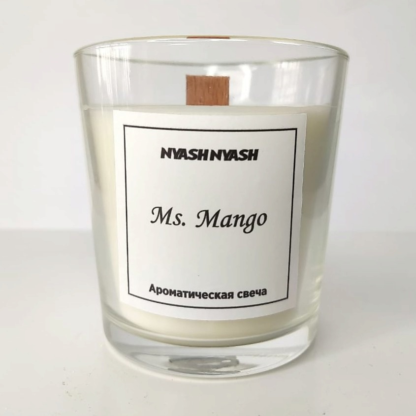 NYASHNYASH Ароматическая свеча "Ms. Mango" – фото 2