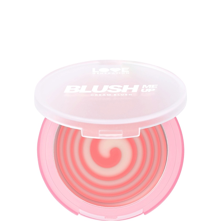 LOVE GENERATION Кремовые румяна для лица Blush Me Up, № 02 нежно-розовый, 2,7 г – фото 1