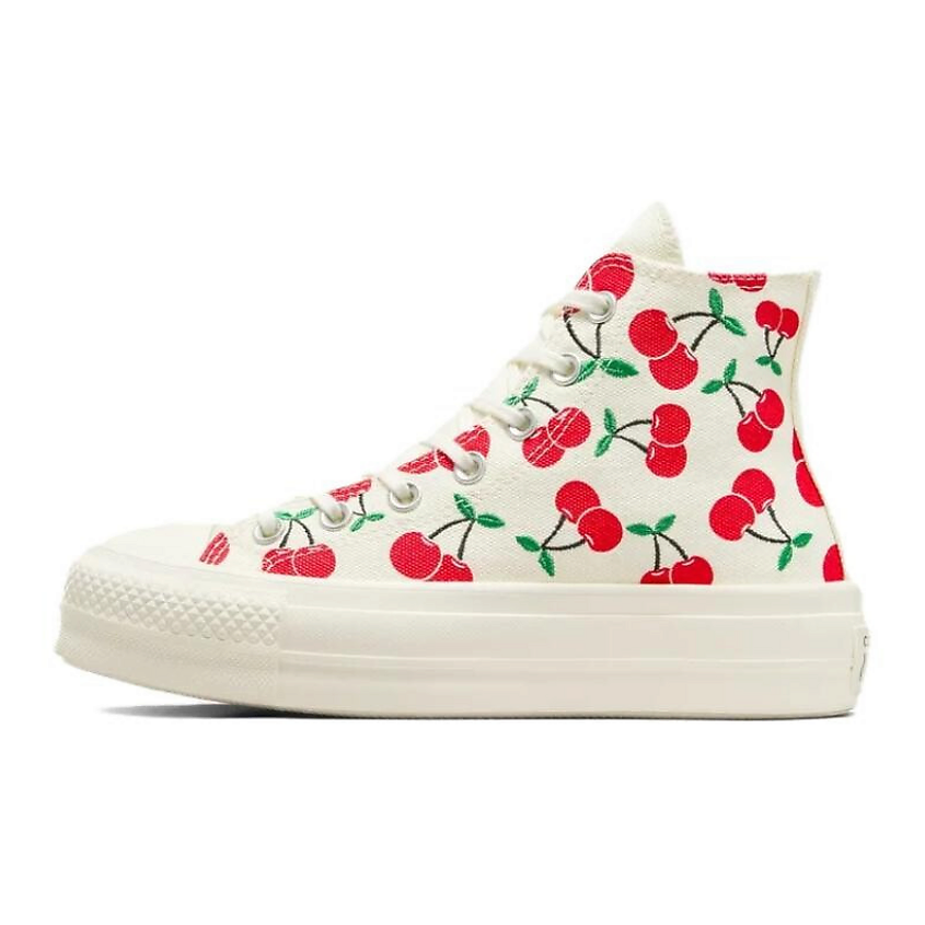 CONVERSE Кеды женские Chuck Taylor All Star Lift Platform High 'Cherries' – фото 1