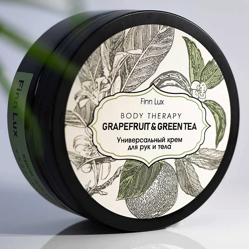 FINNLUX Крем для рук и тела питательный GRAPEFRUIT & GREEN TEA – фото 1