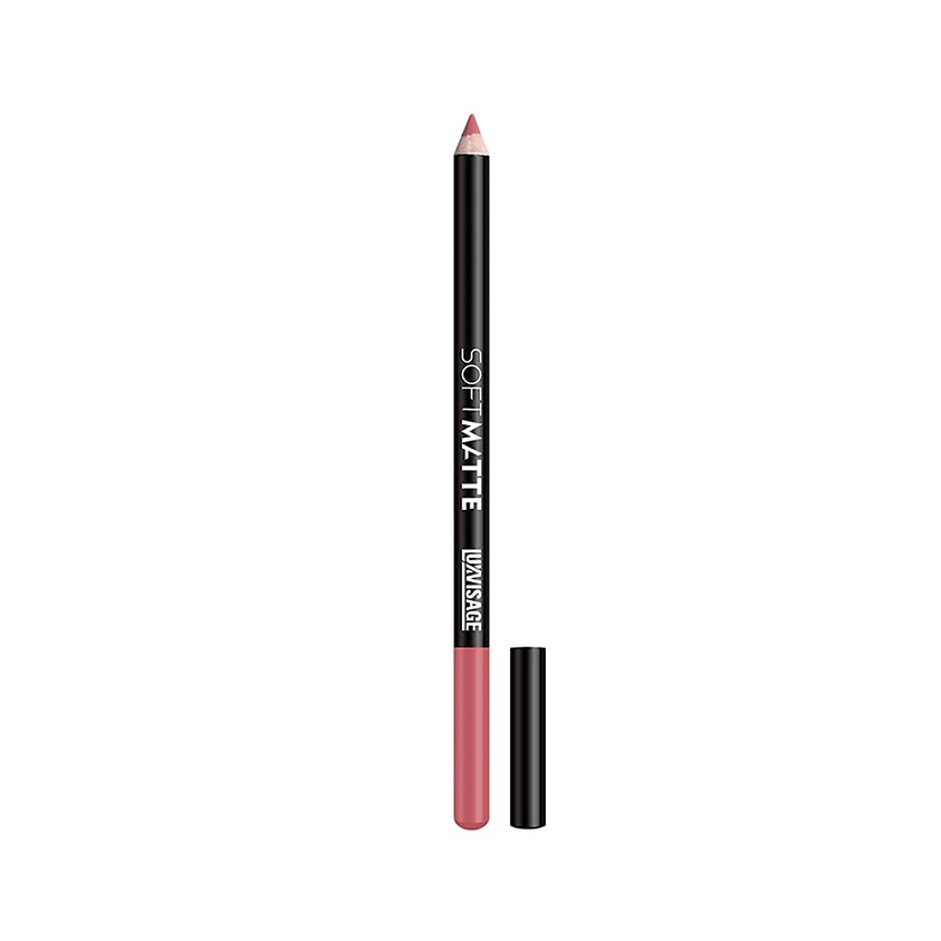 LUXVISAGE Карандаш для губ SOFT MATTE, тон 607 Wild Berry – фото 1