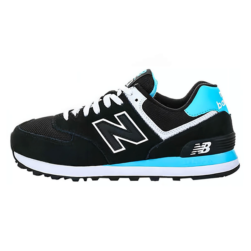 NEW BALANCE Кроссовки 574 Series Low Top Black/Blue – фото 1