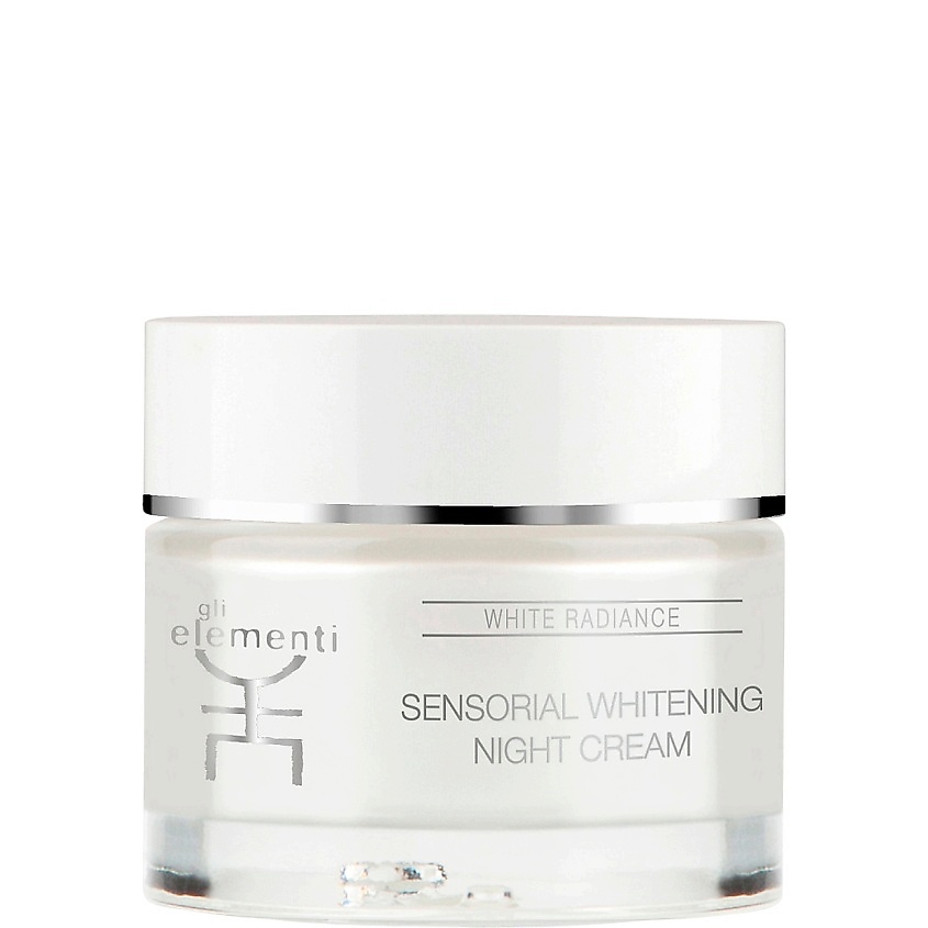 GLI ELEMENTI Крем для лица ночной Sensorial Whitening Night Cream – фото 1