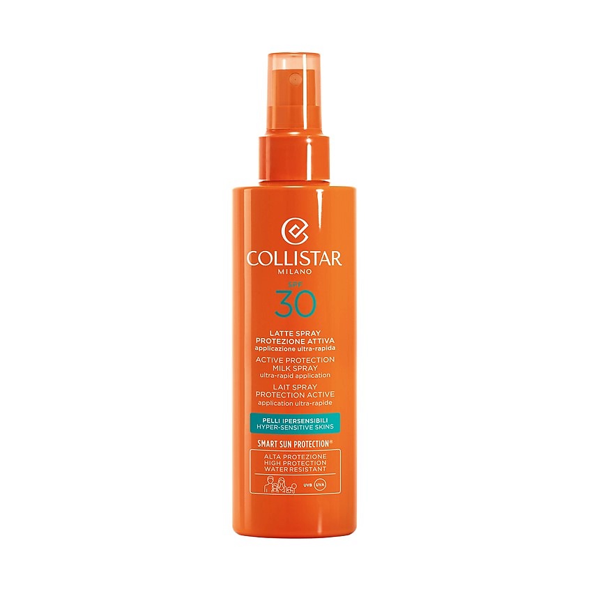 COLLISTAR Молочко-спрей с максимальным уровнем защиты SPF30 Active Protection Milk Spray – фото 2