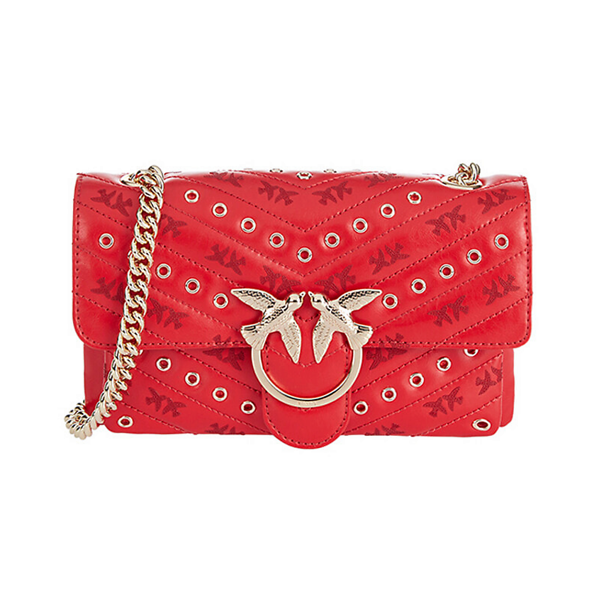 PINKO Сумка Leather Crossbody Bird Bag, Swallow Bag, Shoulder Bag – фото 1