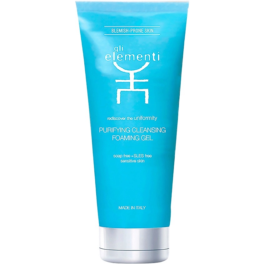 GLI ELEMENTI Гель-пенка для лица очищающий Purifying Cleansing Foaming Gel – фото 2