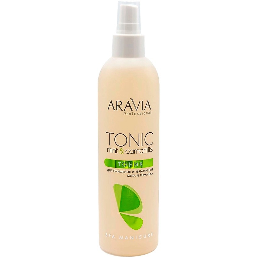 ARAVIA PROFESSIONAL Тоник для очищения и увлажнения кожи Spa Manicure Tonic Mint & Camomile – фото 1