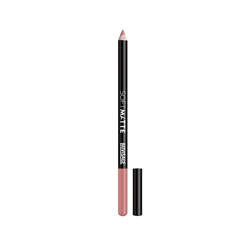 LUXVISAGE Карандаш для губ SOFT MATTE, тон 603 Powder Rose – фото 1