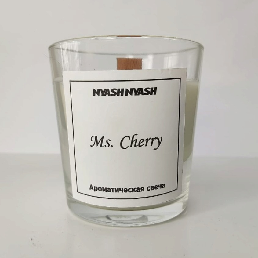 NYASHNYASH Ароматическая свеча  "Ms. Cherry" – фото 2