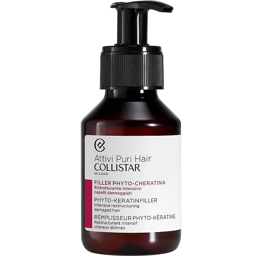 COLLISTAR Филлер для волос реструктурирующий с фито-кератином Phyto Keratin Filler – фото 2