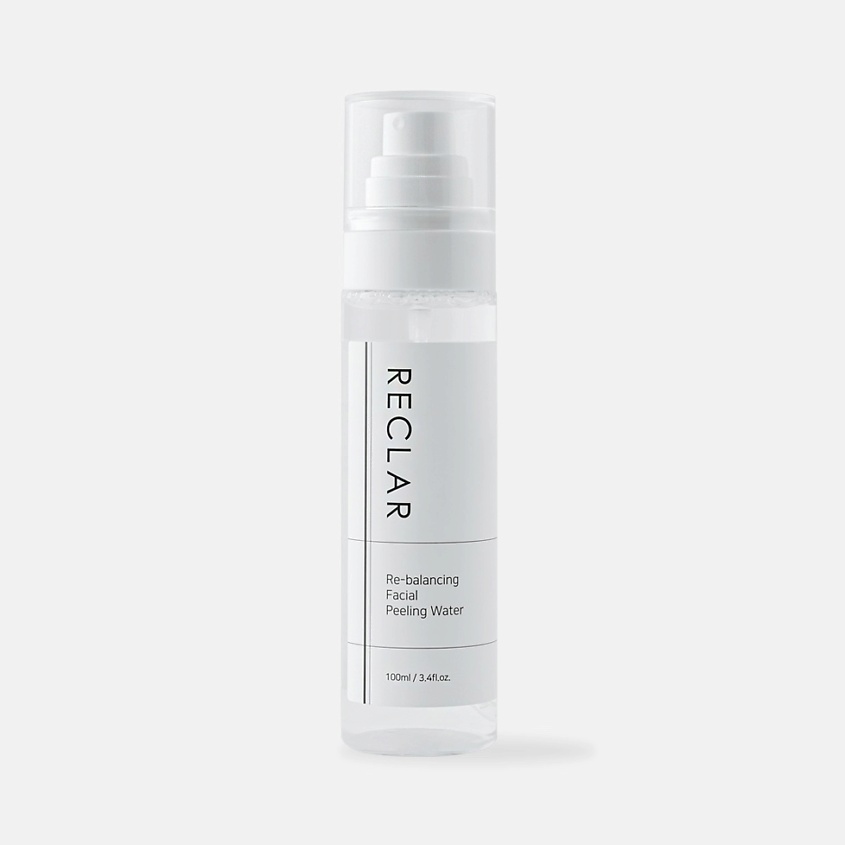 RECLAR Очищающий гармонизирующий мист для лица Re-balancing Facial Peeling Water – фото 1