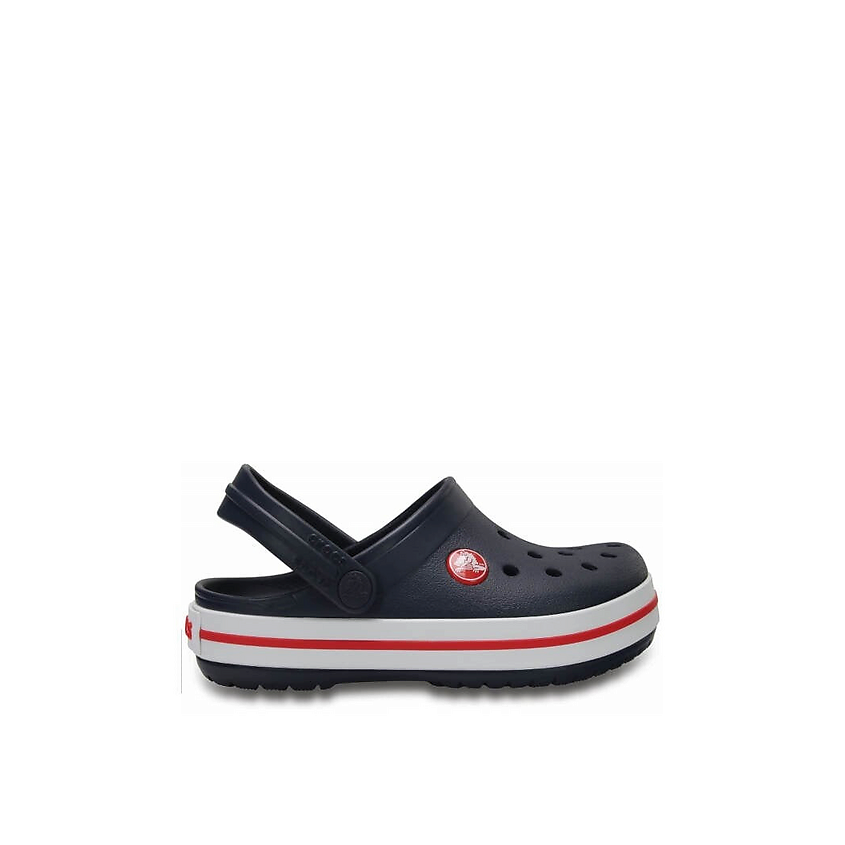 CROCS Сабо детские универсальные Crocs Crocband Kids Clog T Navy/Red – фото 1