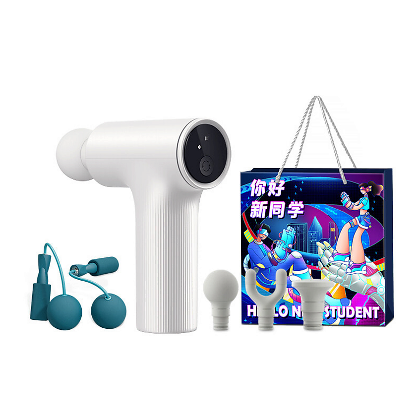 XIAOMI Массажный пистолет Massage Gun Mini 2 XMFG-M353 + Скакалка – фото 1