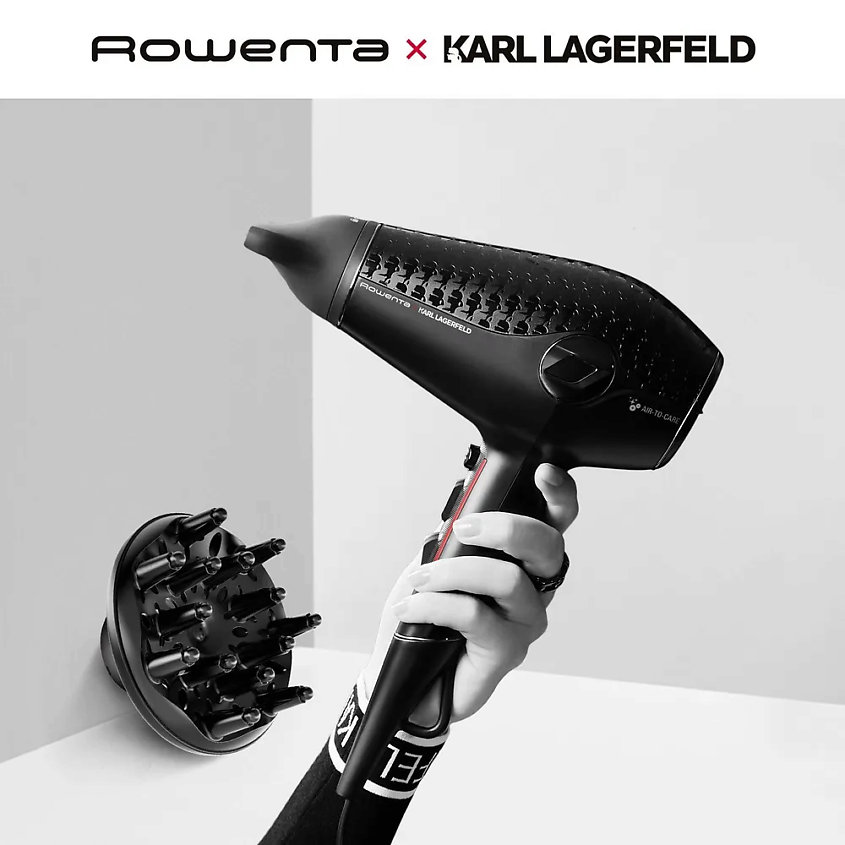 ROWENTA Фен для волос Karl Lagerfeld CV613LF0 – фото 2