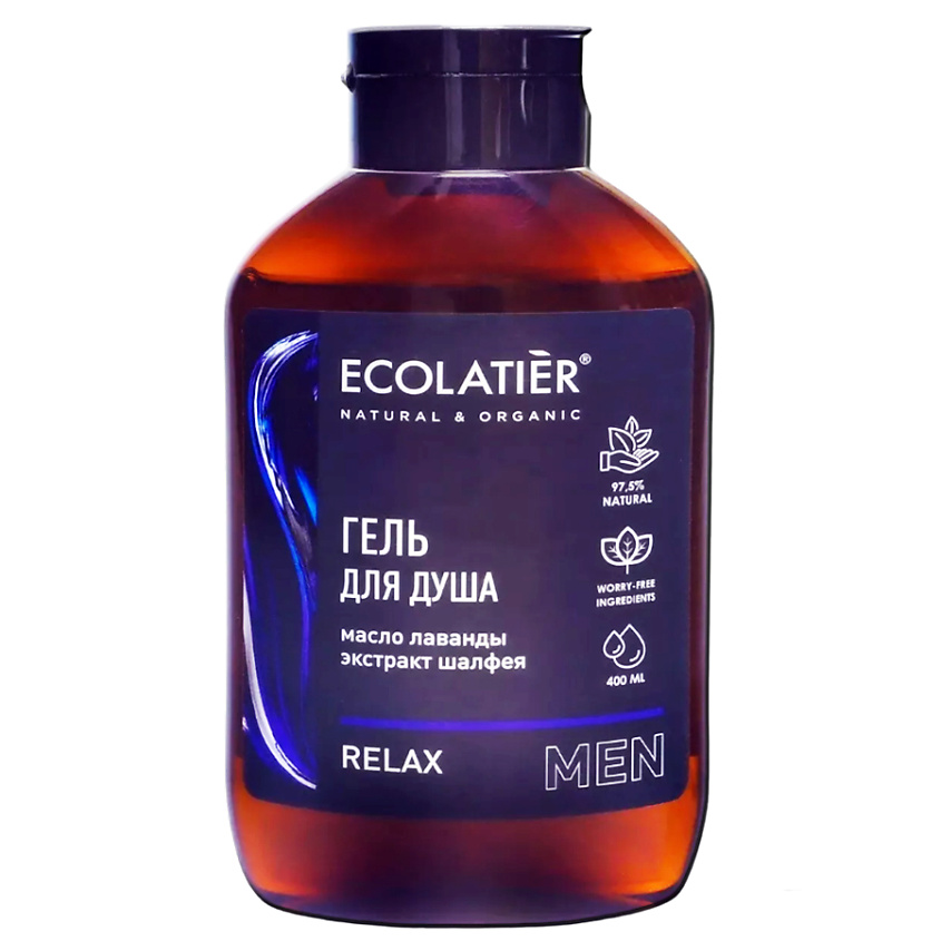 ECOLATIER Мужской гель для душа Relax – фото 1