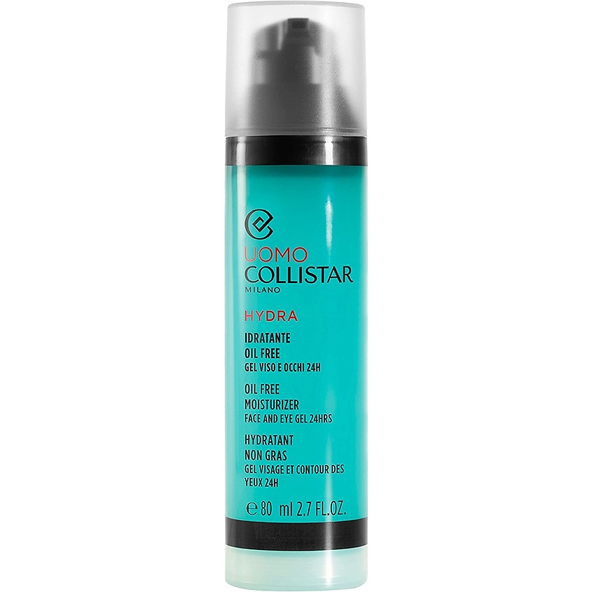 COLLISTAR Гель для лица и области вокруг глаз увлажняющий 24 часа Linea Uomo Face & Eye Contour Cream – фото 2