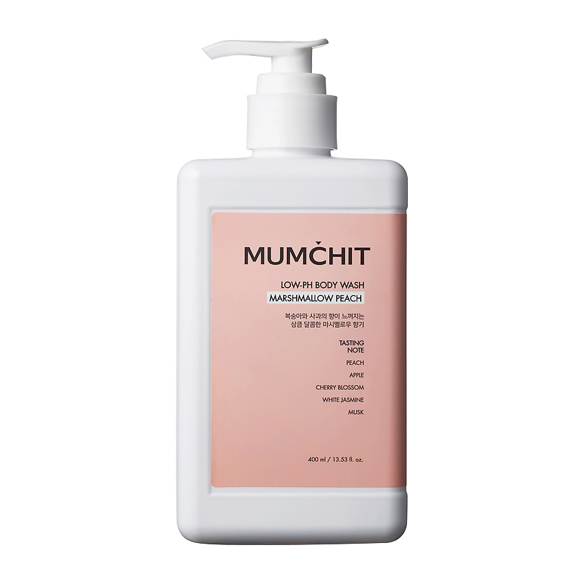 MUMCHIT Гель для душа с низким pH Marshmelow Peach – фото 1
