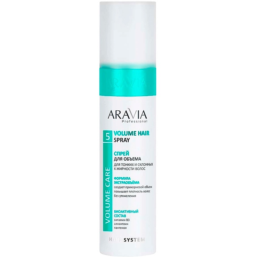 ARAVIA PROFESSIONAL Спрей для объема для тонких и склонных к жирности волос Volume Care Volume Hair Spray – фото 1