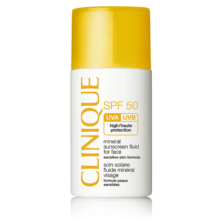 CLINIQUE Солнцезащитный минеральный флюид для лица Mineral Sunscreen Fluid For Face SPF 50 – фото 1