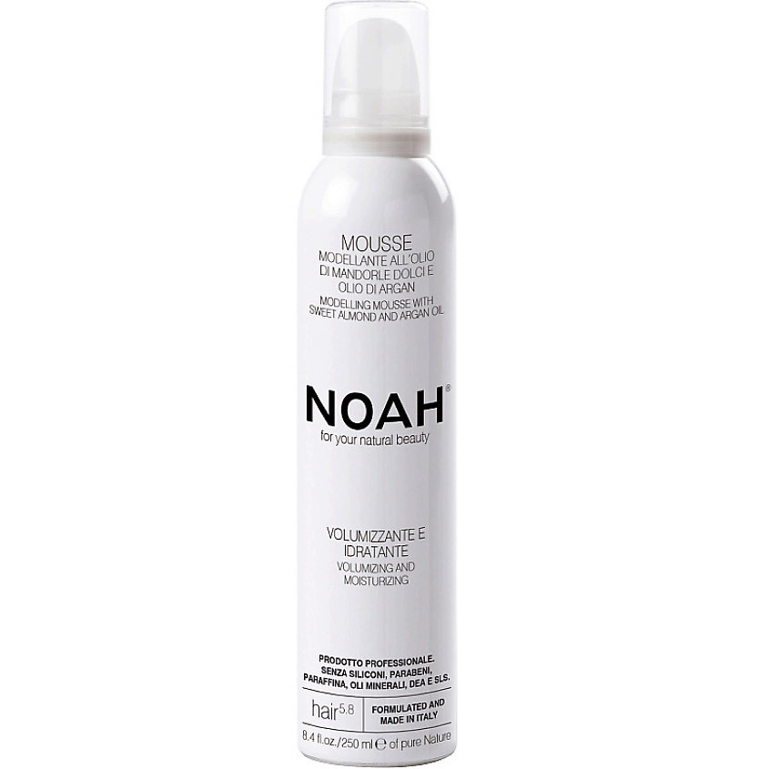 NOAH FOR YOUR NATURAL BEAUTY Мусс для волос моделирующий с миндальным маслом – фото 2