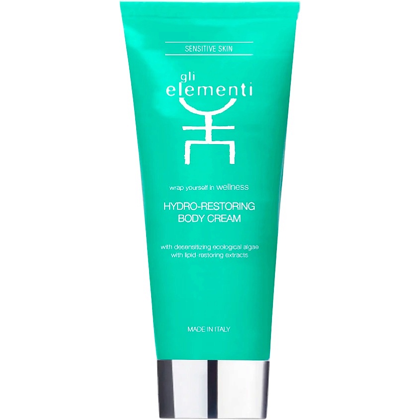 GLI ELEMENTI Крем для тела увлажняющий и восстанавливающий Hydro-Restoring Body Cream – фото 2