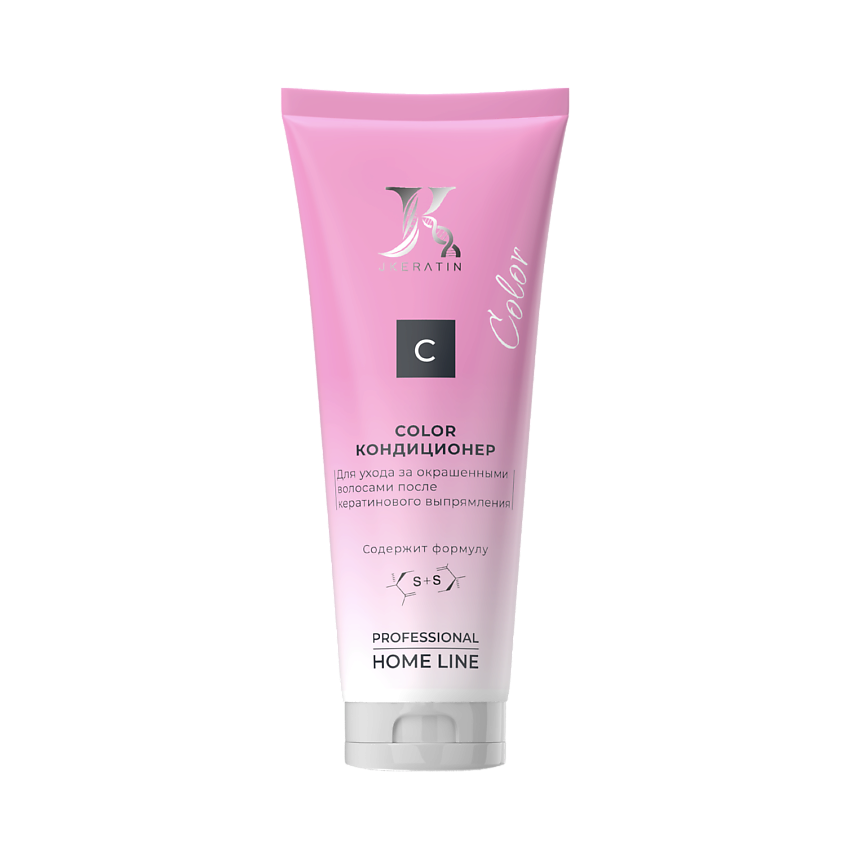 JKERATIN Color Шампунь для ухода за окрашенными волосами с формулой S+S – фото 2