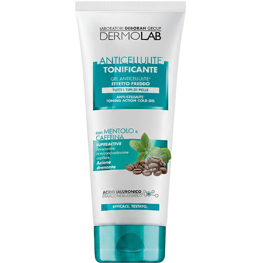 DERMOLAB Крем для тела антицеллюлитный охлаждающий Anti-Cellulite Toning Action Cold Gel – фото 1