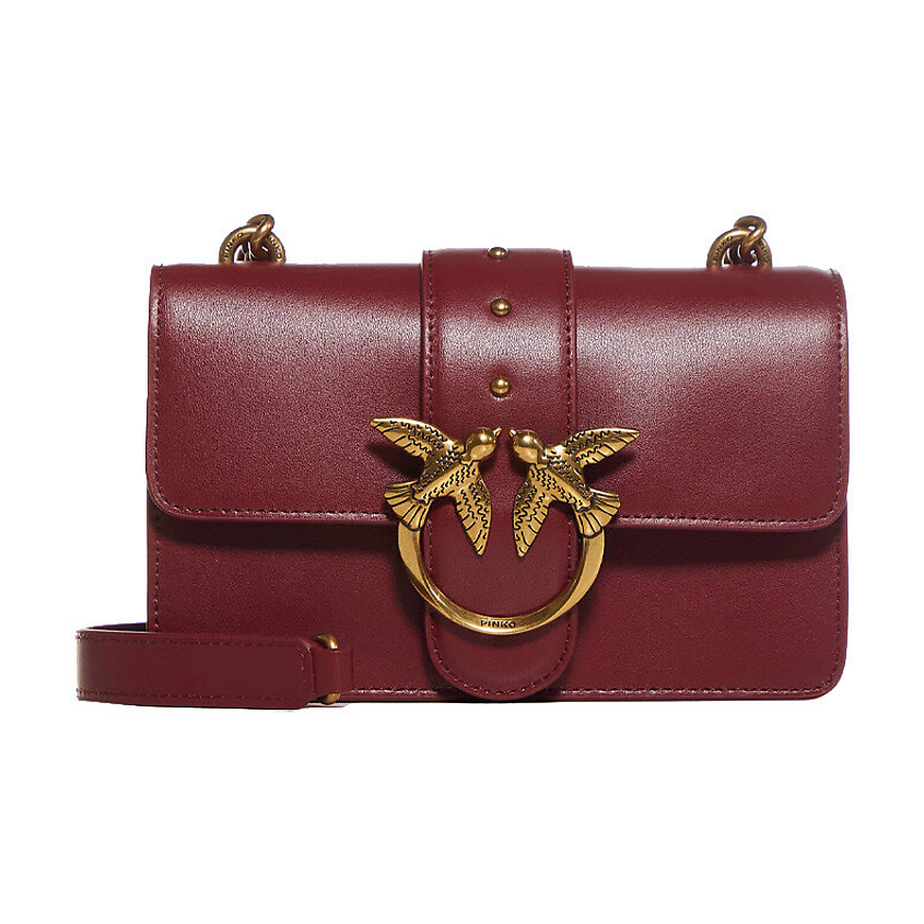 PINKO Сумка SIMPLY Leather Shoulder Bag – фото 1