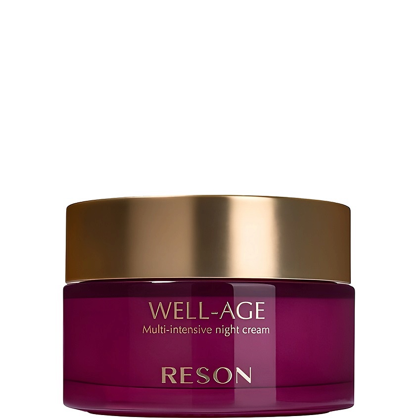 RESON Ночной крем для лица интенсивный уход для зрелой кожи Well-Age – фото 1