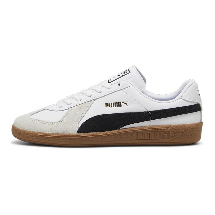 PUMA Кроссовки Army Trainer Slip-Resistant Low-Top Skateboard Shoes Unisex White Gray Black, размер: 44,5 – фото 1